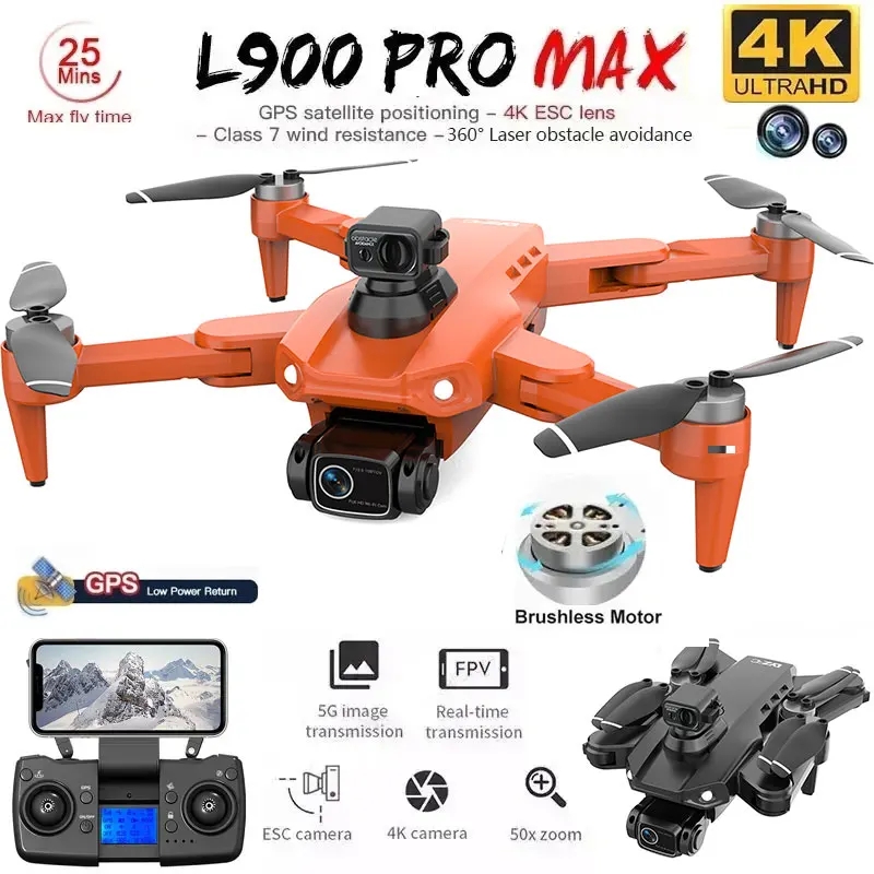 Rc Helicopter Case - L900 Pro MAX GPS Дрон 4K