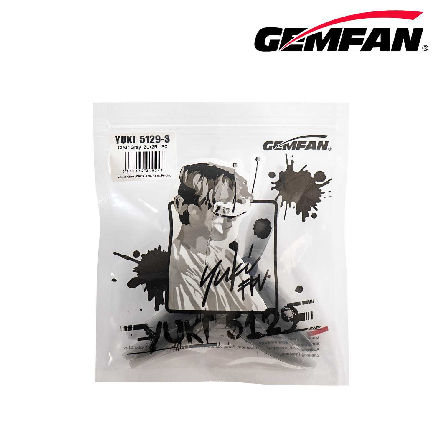 Rc Helicopter Remote Control - Gemfan 5129 5-дюймовый 3-лопастной/трехлопастной пропеллер, реквизит