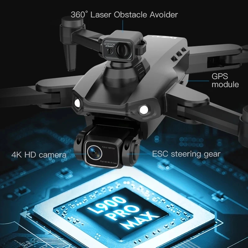 L900 Pro MAX GPS Дрон 4K Профе – обзор и цена Rc Helicopter Case
